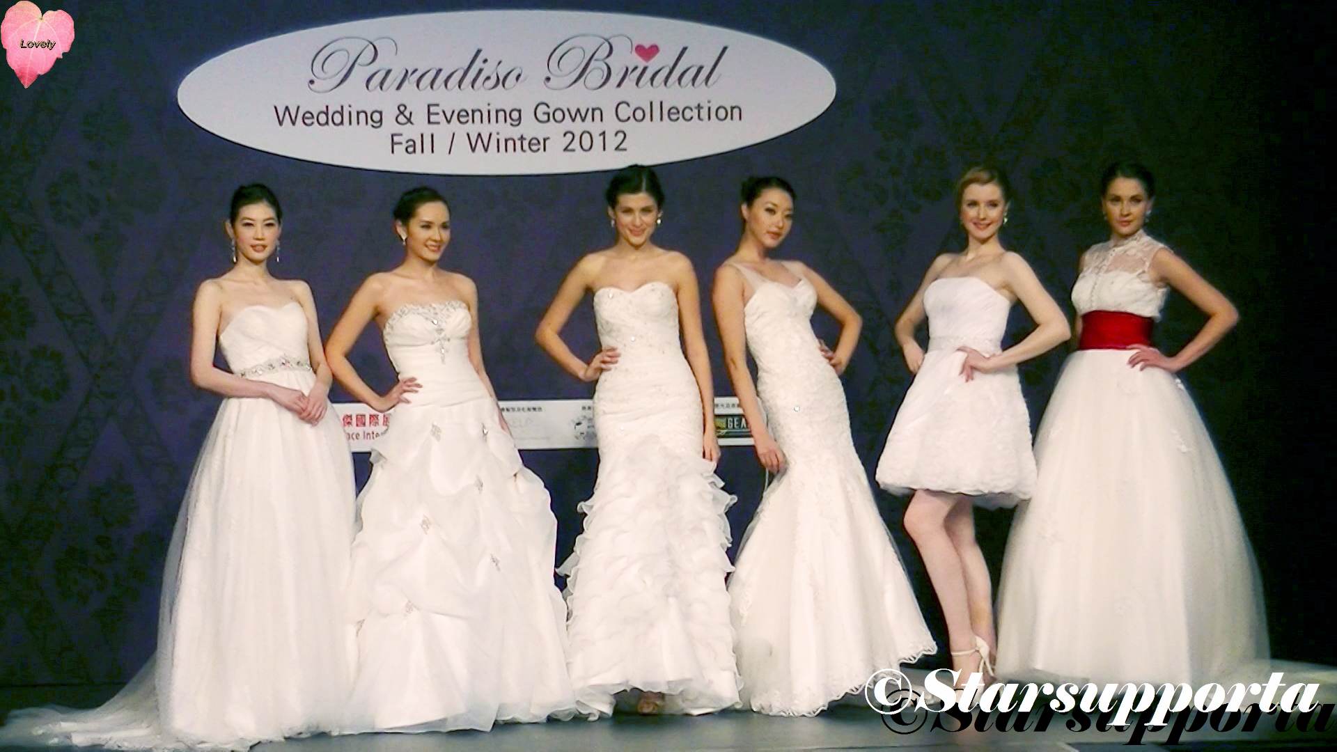 20120310 Hong Kong Wedding & Overseas Wedding Expo - Paradiso Bridal: Wedding & Evening Gown Collection Fall Winter 2012 @ 香港會議展覽中心 HKCEC (video)